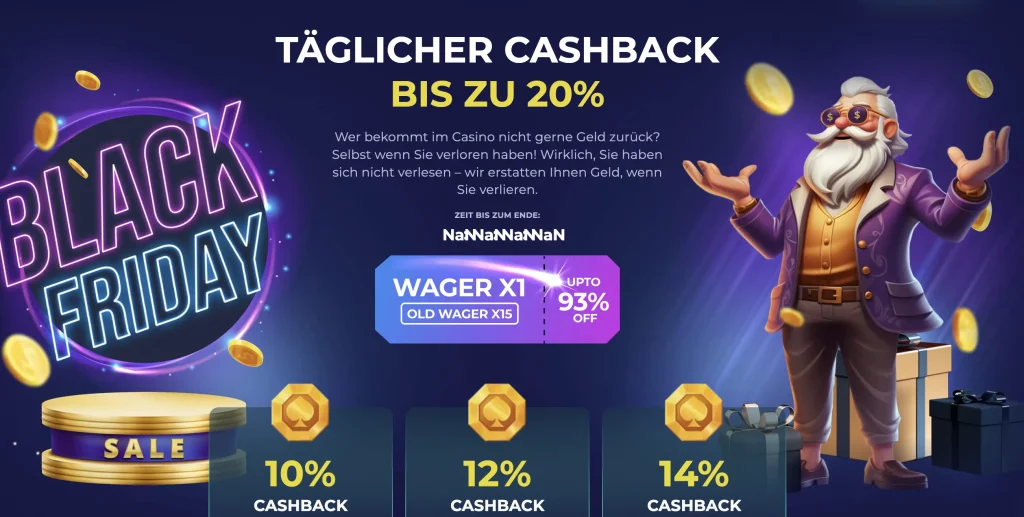 Cashback bei PinoCasino